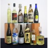 12 Mixed Japanese Spirits