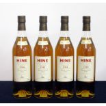 4 bts Hine Grande Champagne Cognac 1988,