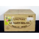 12bts Ch.Duhart-Milon Rothschild 2010owc