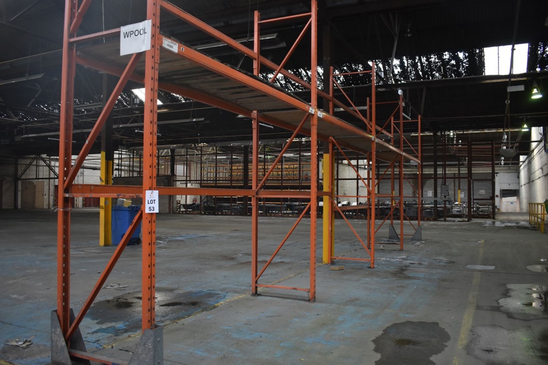 4 X BAYS OF 3 MTR HIGH BOLTLESS PALLET RACKING CONSISTING OF 12 BEAMS 5 X FRAMES - Image 2 of 2