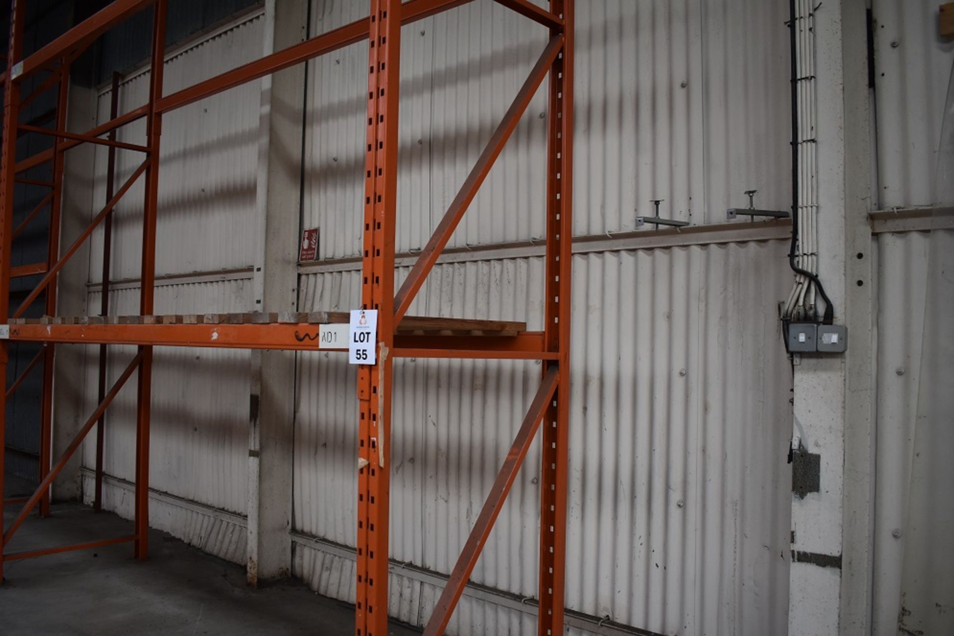 10 X BAYS OF 3 MTR HIGH BOLTLESS PALLET RACKING CONSISTING OF 40 BEAMS 12 X FRAMES