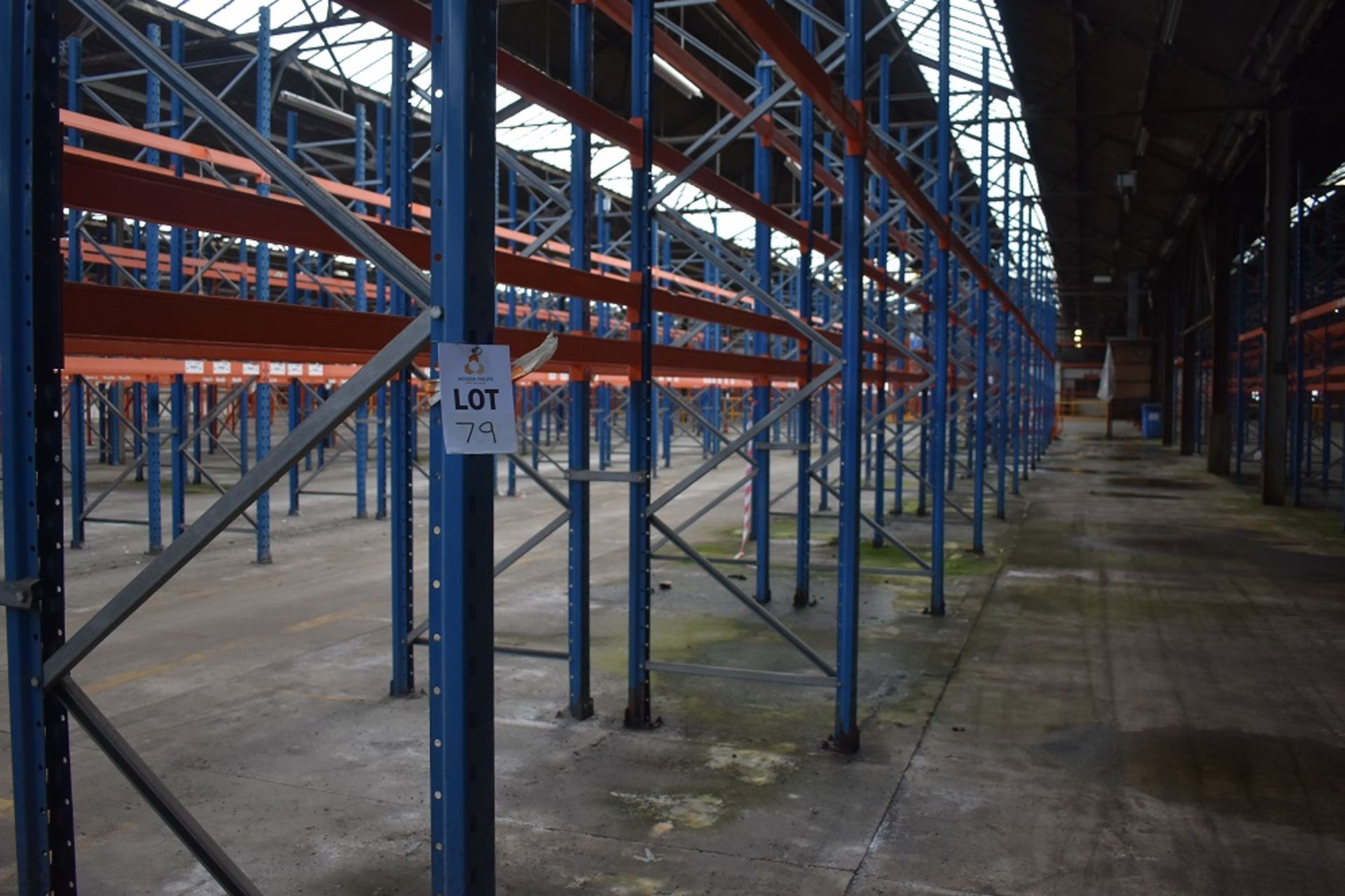 12 X BAYS OF 3 MTR HIGH BOLTLESS PALLET RACKING CONSISTING OF 48 BEAMS 13 X FRAMES