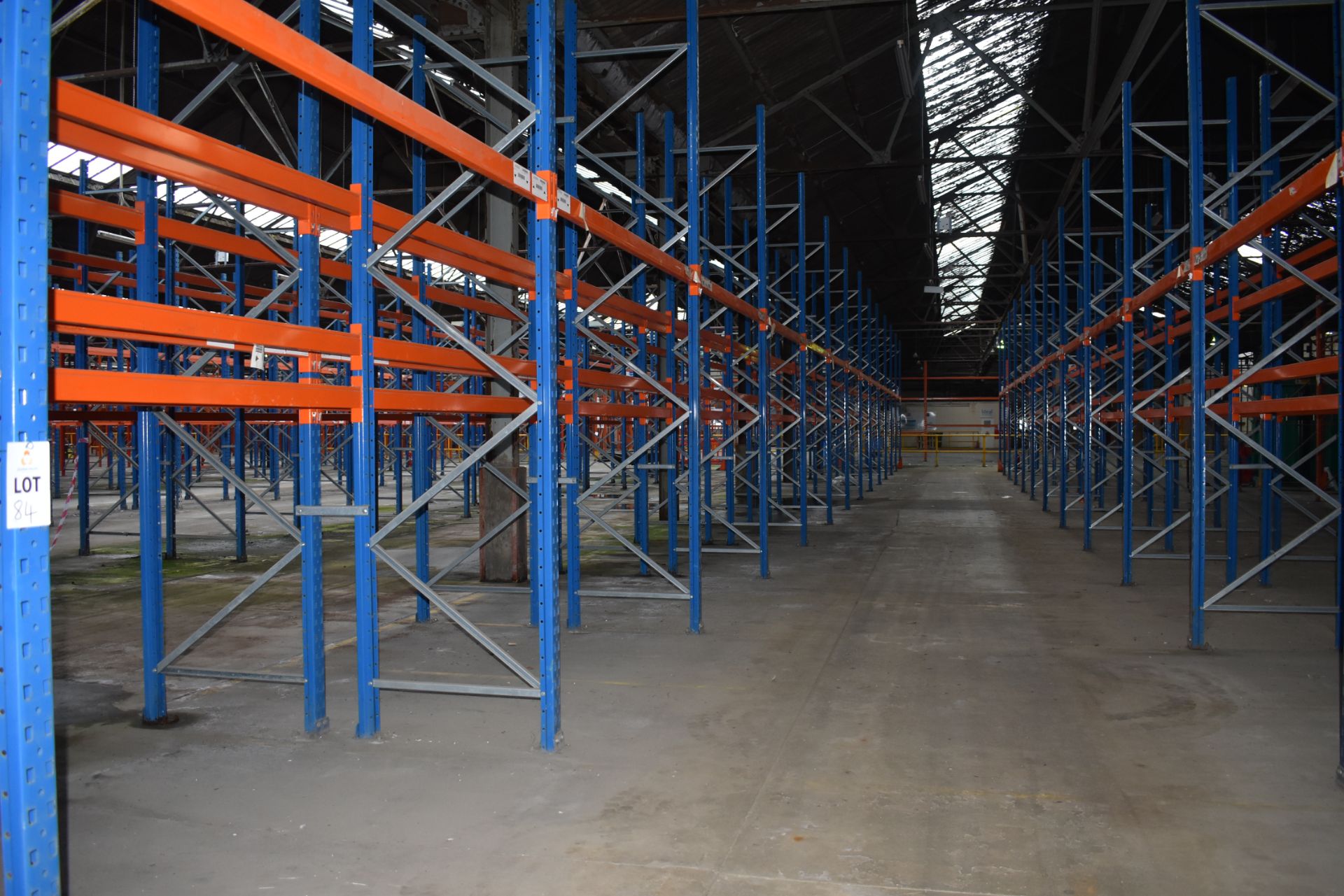 13 X BAYS OF 3 MTR HIGH BOLTLESS PALLET RACKING CONSISTING OF 52 BEAMS 14 X FRAMES - Image 2 of 2
