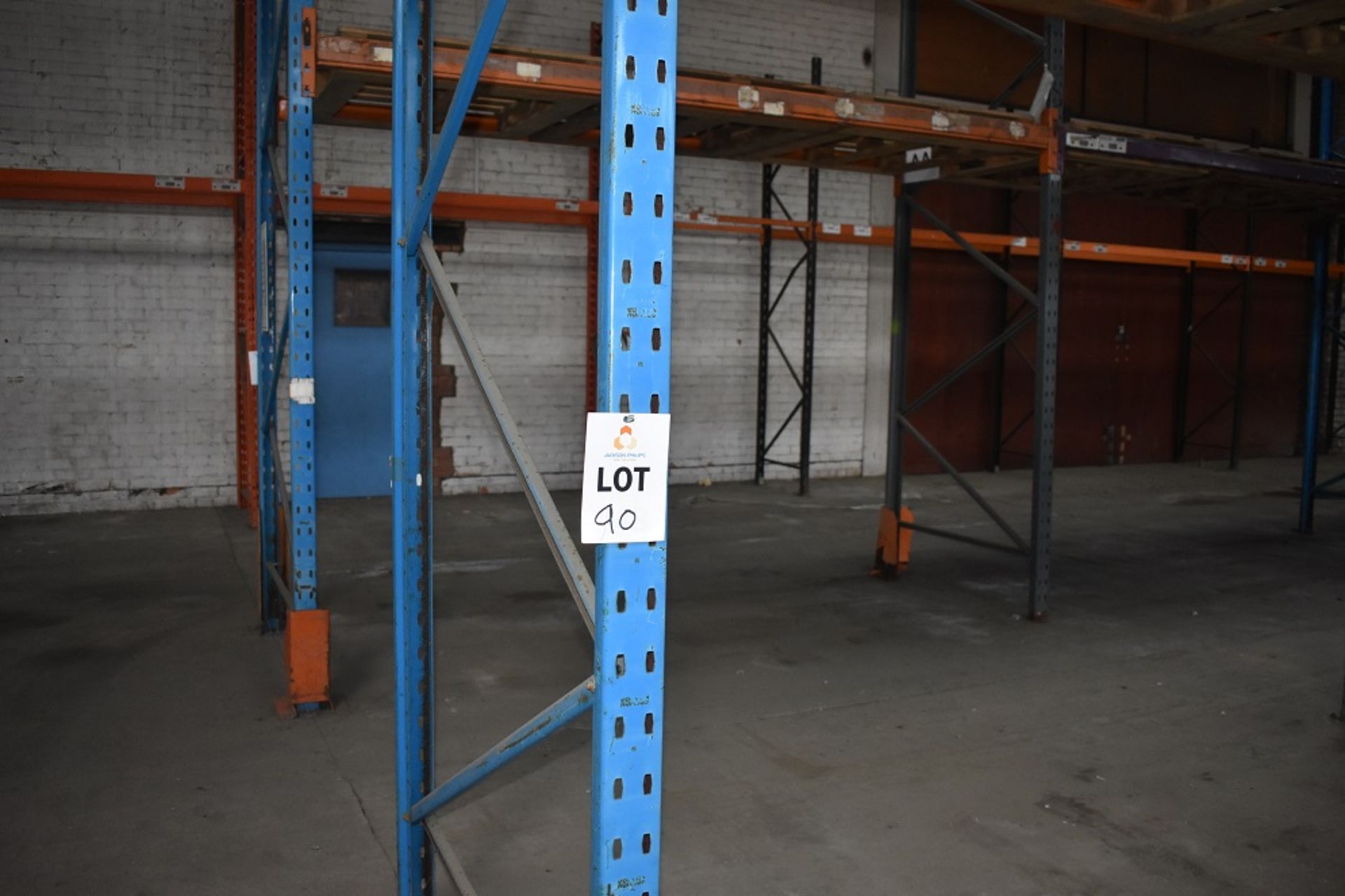 14 X BAYS OF 3 MTR HIGH BOLTLESS PALLET RACKING CONSISTING OF 28 BEAMS 15 X FRAMES