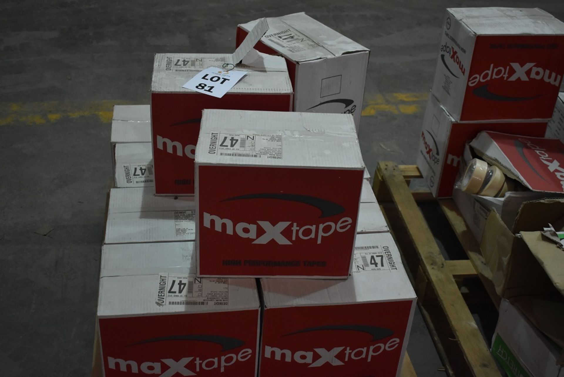 QTY OF MAXTAPE HIGH PERFORMANCE TAPES
