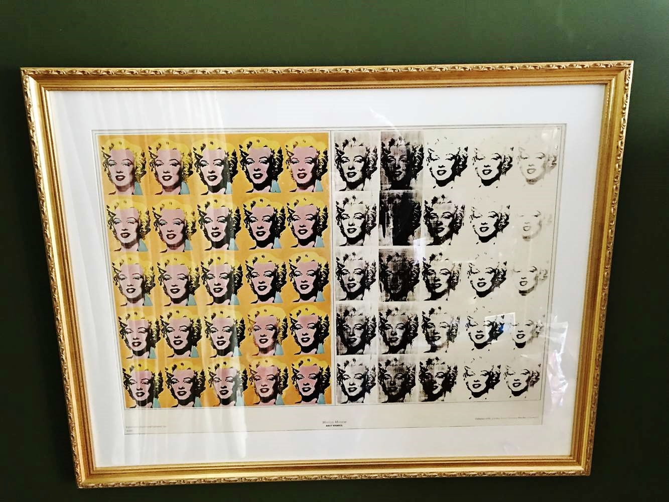 Andy Warhol 50 Faces of Marilyn Monroe Lithograph - Image 2 of 2