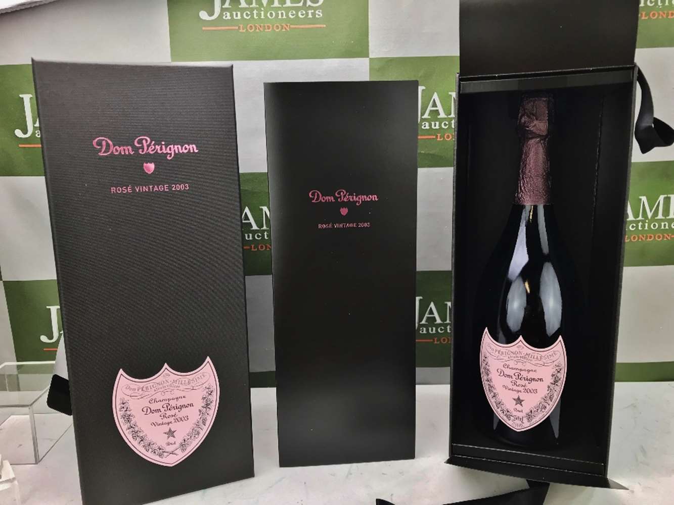 Dom Perignon 2003 Award Winning Rose Champagne.