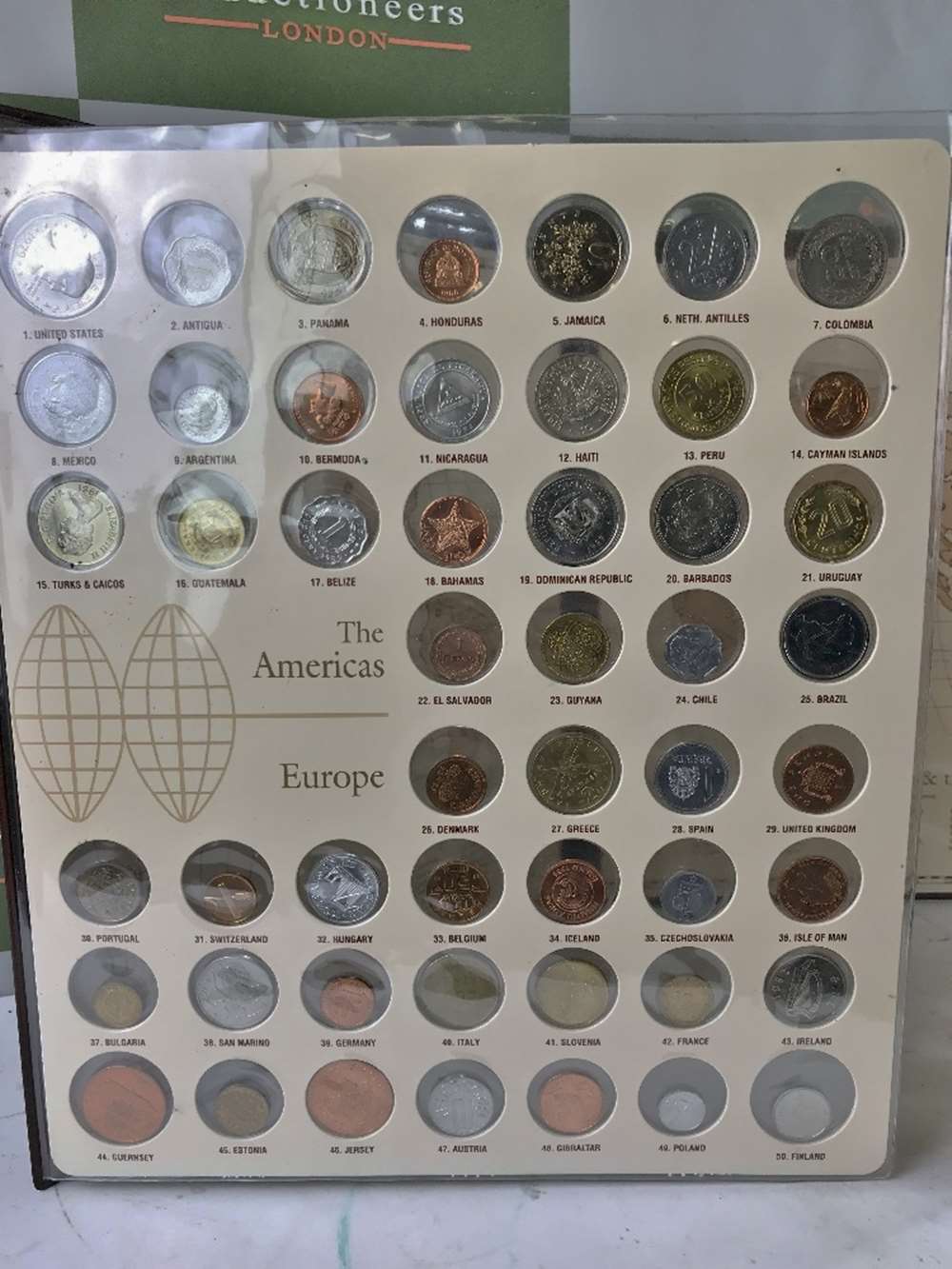 Coins of 100 Nations by Franklin Mint, All Coins UNC - Image 4 of 6