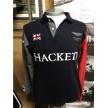 Hackett Aston Martin Racing Long Sleeve Polo