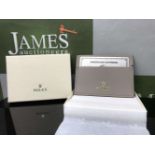 Rolex Official Merchandise Leather Credit Card Holder