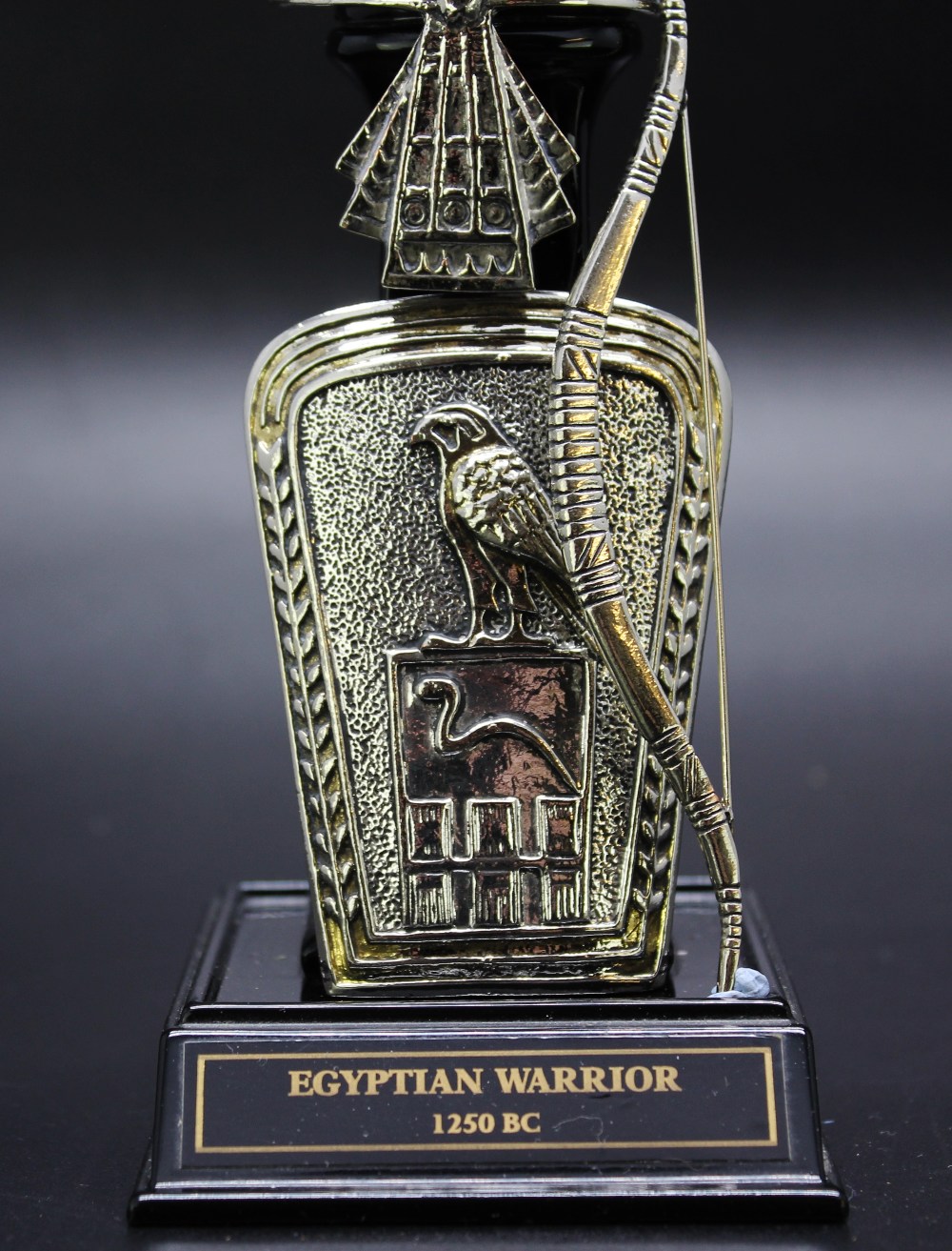 Franklin Mint-Egyptian Warrior,Gold Plated & Silver - Image 3 of 4