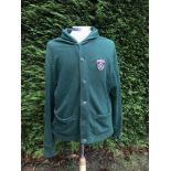 Ralph Lauren Sweatshirt Cardigan Jumper Top Large Green 44-46 Chest