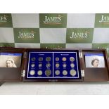 Danbury Mint The Longest Reigning Monarchs Coin Collection