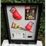 Muhammad Ali & Joe Frazier Signed Life Magazine "Fight of The Century" Montage