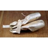 Vintage Pair of Ballet Shoes with straps