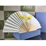 Smythson Of Bond Street, London Ltd Edition Fan In Original case