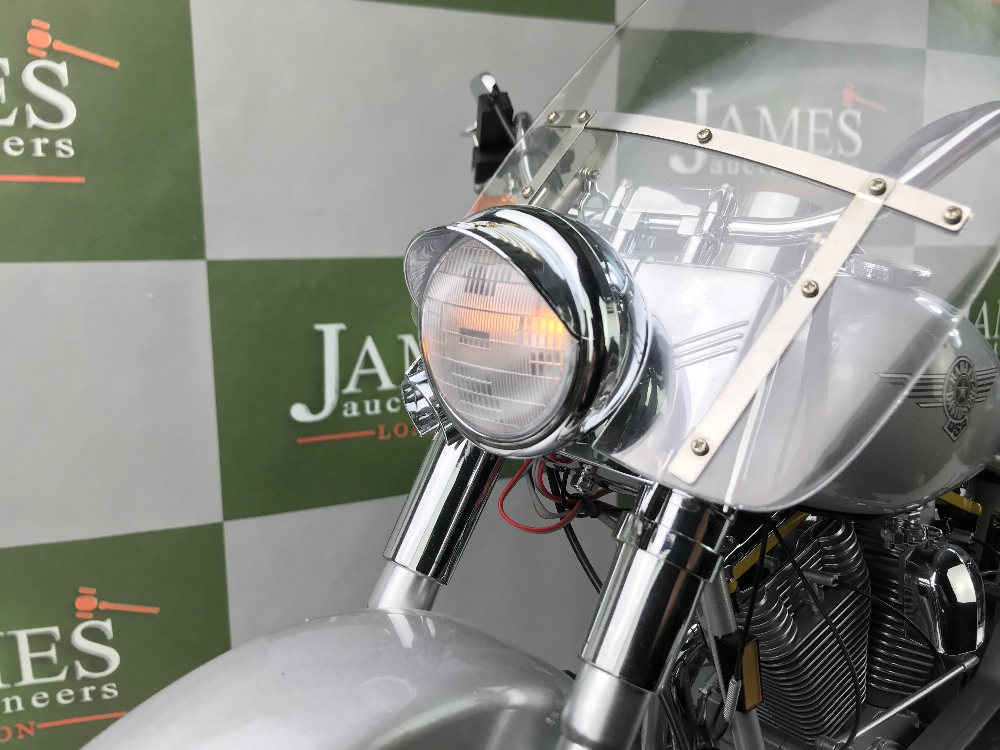 HUGE! DeAgostini Harley Davidson Fatboy 1:4 Scale Working Lights, Horn, Sounds etc - Image 3 of 6