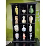 Franklin Mint- Treasures of the Imperial Dynasties Porcelain Vases 1980 & Stand