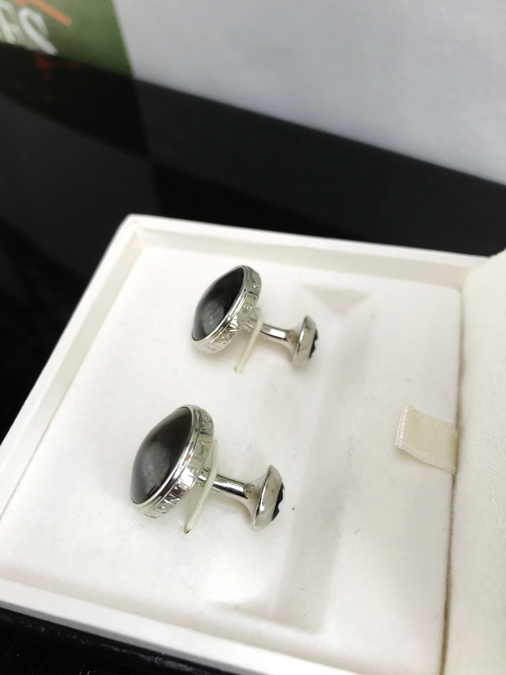 Montblanc Pair of New Ex Display New Edition Contemporary Cufflinks - Image 3 of 4