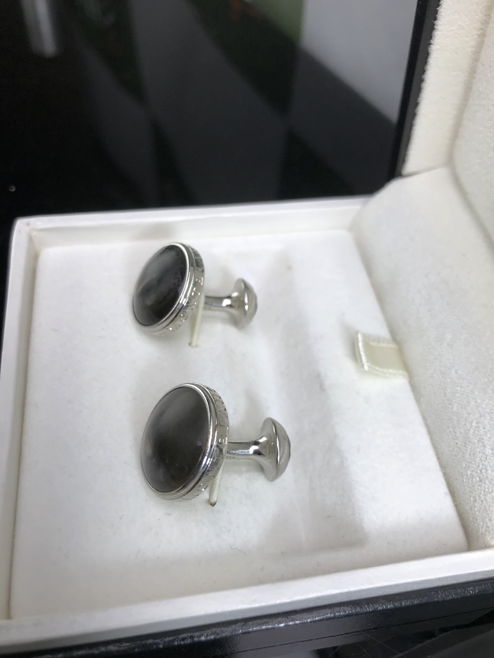 Montblanc Pair of New Ex Display New Edition Contemporary Cufflinks - Image 2 of 4