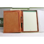 Rolex Official Merchandise Document File And Pen Leather Case