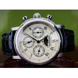 Belgravia & Co Watch Company London Ltd Edition Tempo Chrongraph Moonphase.