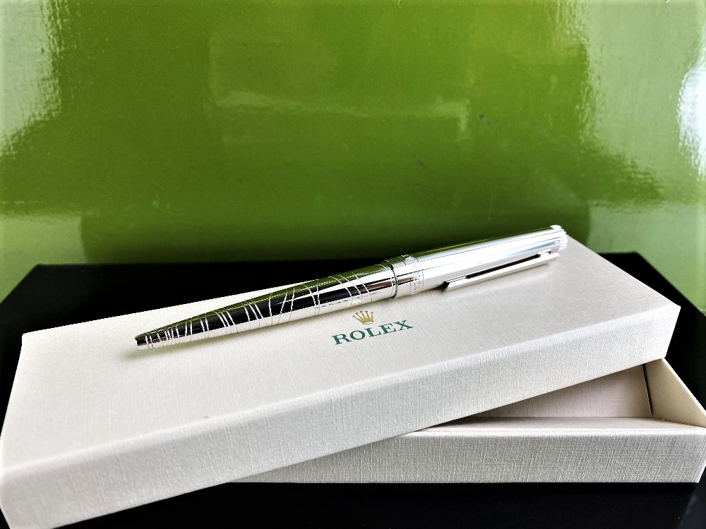 Rolex Official Merchandise Silver Wave Pen - Image 3 of 5