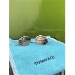 Tiffany & Co Silver Cufflinks
