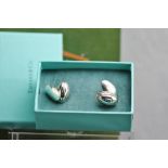 Tiffany and Co Sterling Silver Rugby Ball Cufflinks