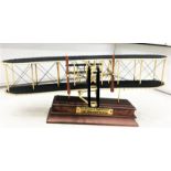 Franklin Mint -The Museum of Flights 24 Carat Gold Plated Ltd Edition -"Wright`s Flyer"