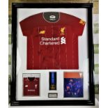 Liverpool F.C Signed Champions League Winners 2019 Jersey, Medal Signed By J Klopp, Programme Montag