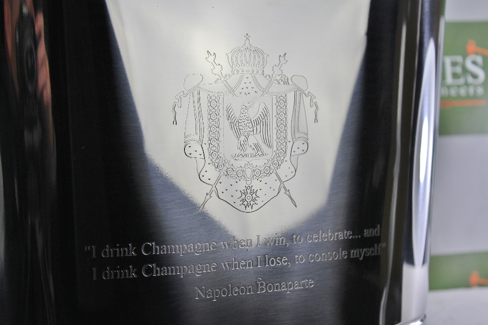 Bollinger Napoleon Wine/Champagne Large Cooler Ice Bucket - Image 2 of 3