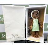 Franklin Mint Unopened Mohair Jackie O Collector Bear.