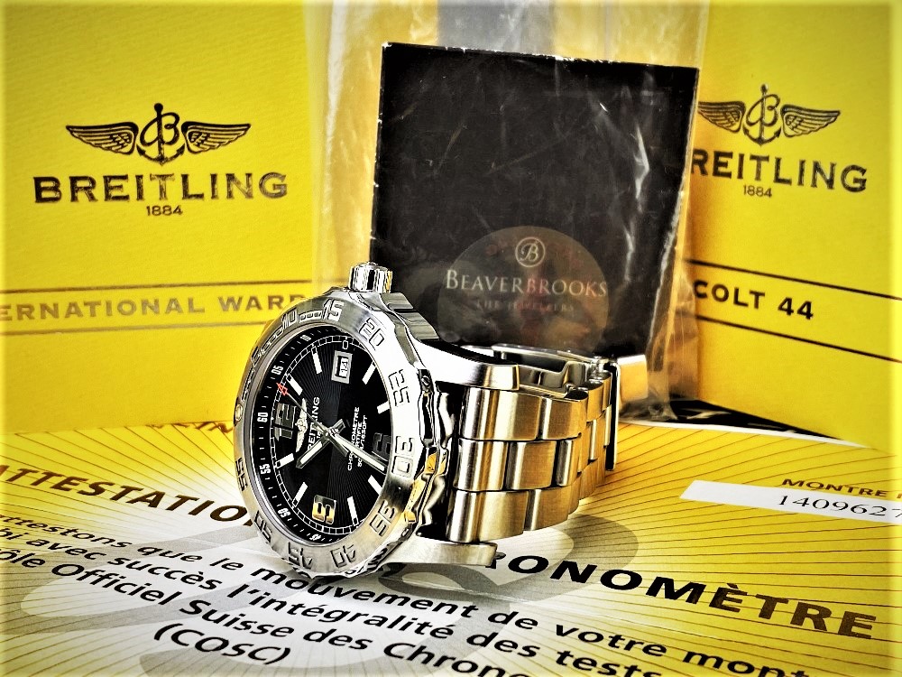 Breitling Colt 44 Chronometer Quartz 42.5mm-Ref A74387.