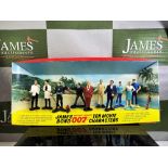 Gilbert Vintage James Bond 007 Diarama Ten Character Collection