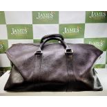 Mulberry Leather Clipper Weekend Bag -55cm, Rrp £1395.00