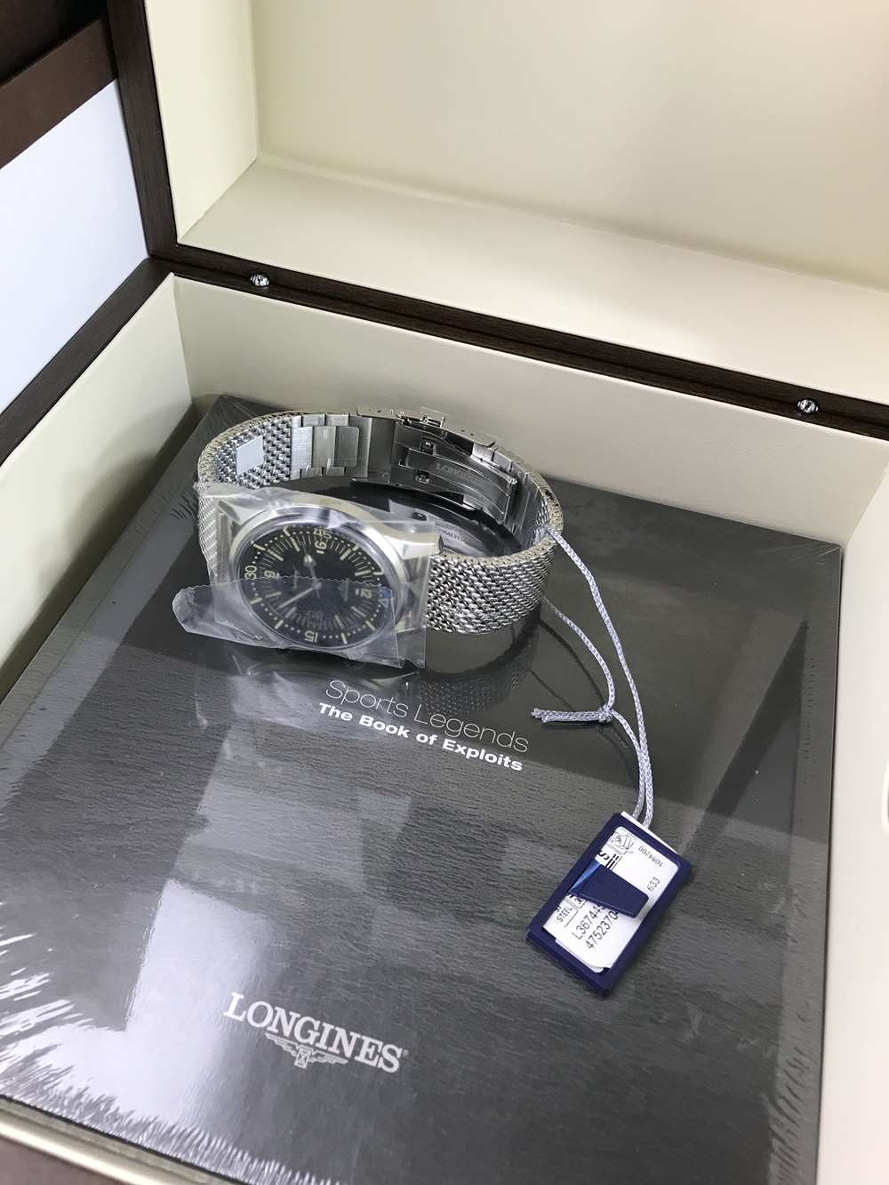 Longines Legend Diver Date Watch, Automatic. New example - Image 8 of 11