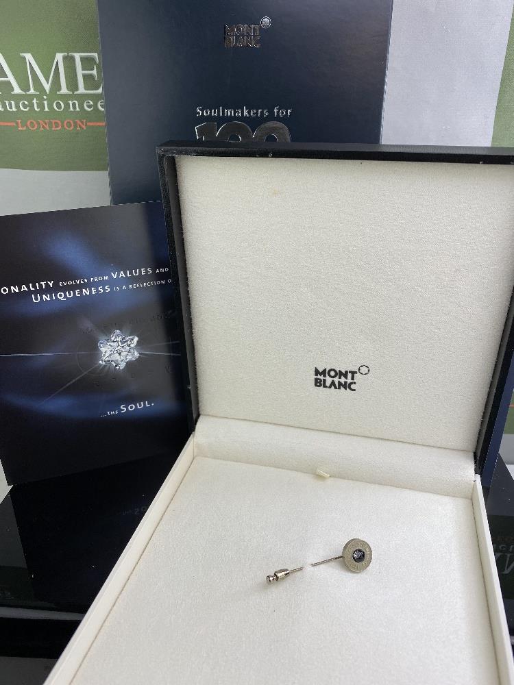 Montblanc Centennary 100 Year Diamond Set Lapel Pin - Image 2 of 3