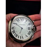 Cartier Extra Large 90mm Ballon Bleu Desk/Travel Clock