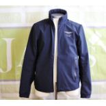 Hackett Aston Martin Navy Sport Soft Shell Jacket, Size M