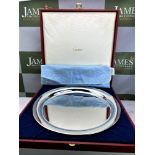 Cartier Paris Large 11 Inch Pewter Round Serving Platter