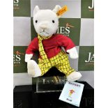 Steiff "Rupert The Bear"-Ltd Edition- New Example With Tags, 10 Inch