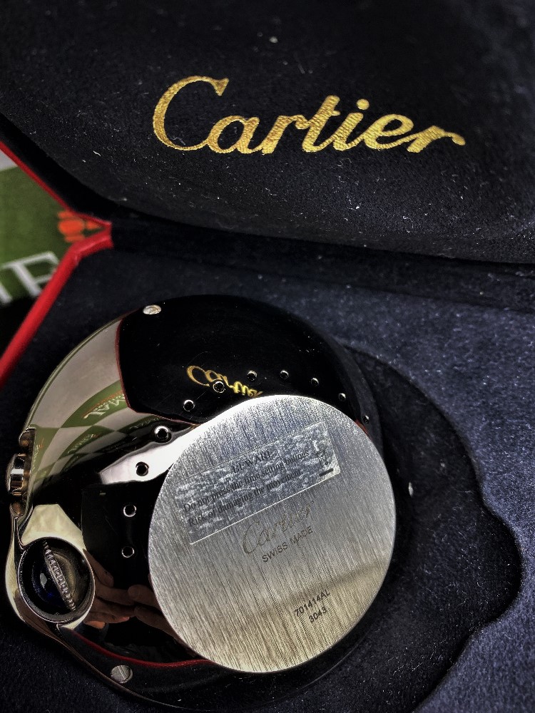 Cartier Extra Large 90mm Ballon Bleu Desk/Travel Clock - Image 5 of 6