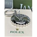 Rolex Official Merchandise Silver Crown Keyring New Example