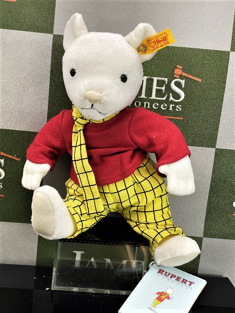 Steiff "Rupert The Bear"-Ltd Edition- New Example With Tags, 10 Inch - Image 3 of 3