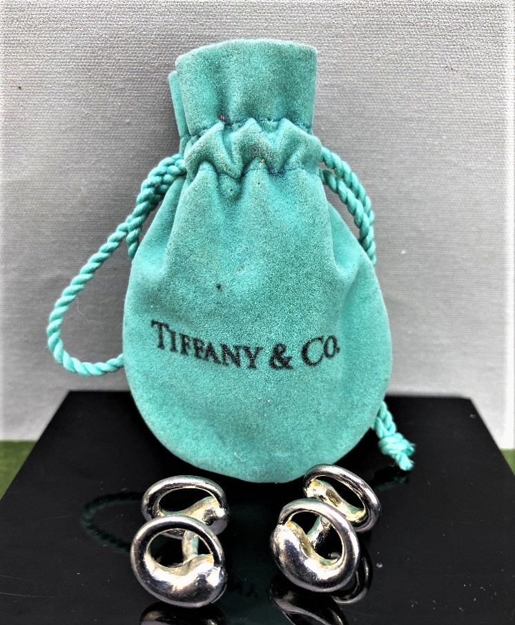 Tiffany & Co Eternal Circle Silver 925 Cufflinks - Image 2 of 2