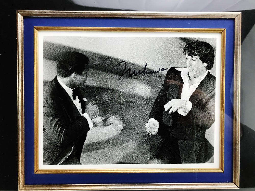 Muhammad Ali & Sylvester Stallone "Rocky" Signed Montage - Image 3 of 4