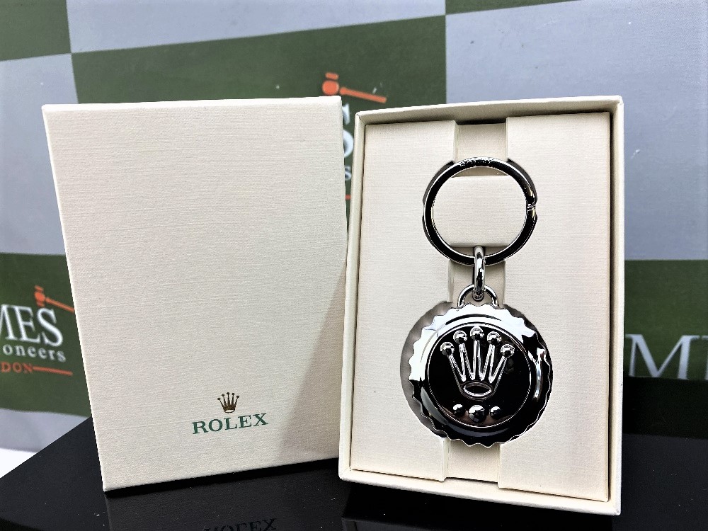 Rolex Official Merchandise Silver Crown Keyring New Example - Image 4 of 5
