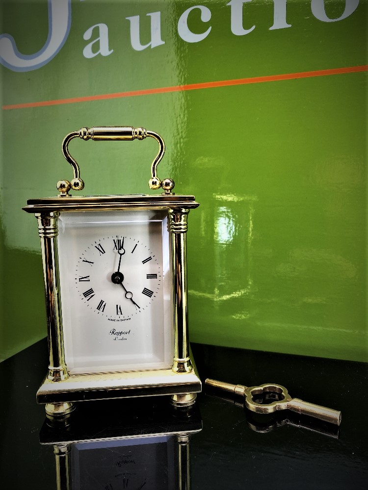 Rapport Of London - Brass Cased Carriage Clock. Cream Roman Numerals Face. - Image 6 of 6