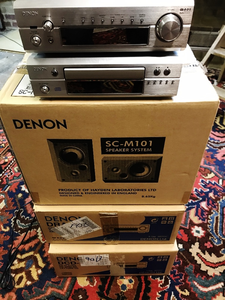 Denon Stereo System Including Speakers-Original Packing Included - Image 3 of 5